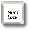PC numlock key