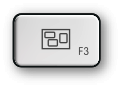 Mac F3 and Expose key