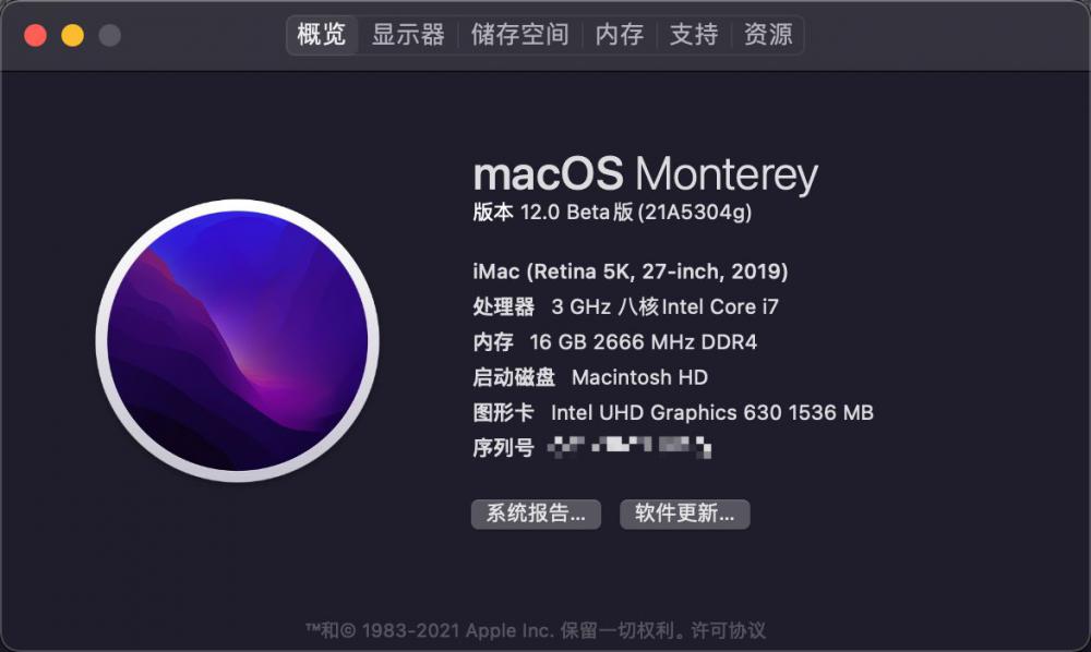 关于在macOS 12 Monterey上驱动Intel网卡、蓝牙